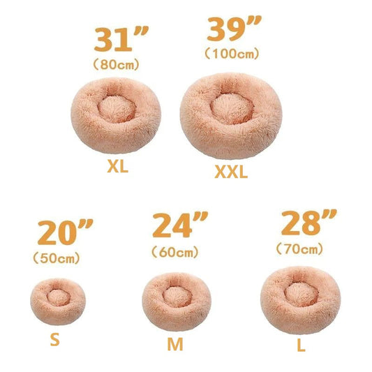 Comfy Calming Dog Cat Bed